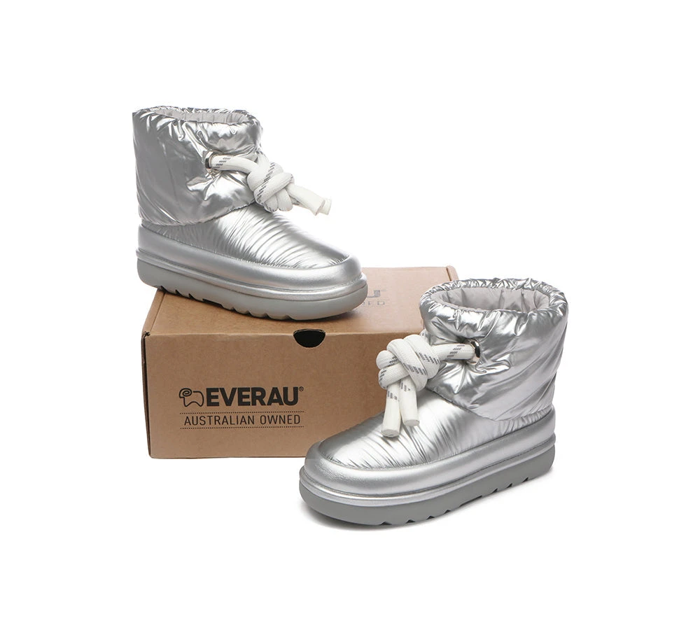 UGG Boots Women Sheepskin Wool Waterproof Adjustable Drawstring Ankle Boots Delabra 19 UGG Boots Women Sheepskin Wool Waterproof Adjustable Drawstring Ankle Boots Delabra - Image 17