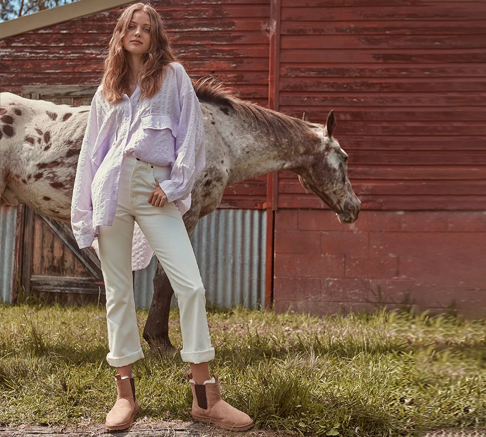 UGG Boots Women Sheepskin Wool Mini Ankle Winter Boots Guildford 4 UGG Boots Women Sheepskin Wool Mini Ankle Winter Boots Guildford - Image 2