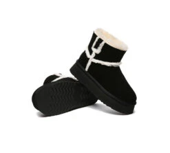 UGG Women Sheepskin Wool Shearling Lined Ankle Boots Schunck Platform -Shoe Store ugg boots everau ugg women sheepskin wool shearling lined ankle boots schunck platform 10