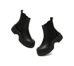 Women Leather Ankle Chunky Boots Mindy 30 Women Leather Ankle Chunky Boots Mindy -Shoe Store ugg boots everau women leather ankle chunky fashion boots mindy 13