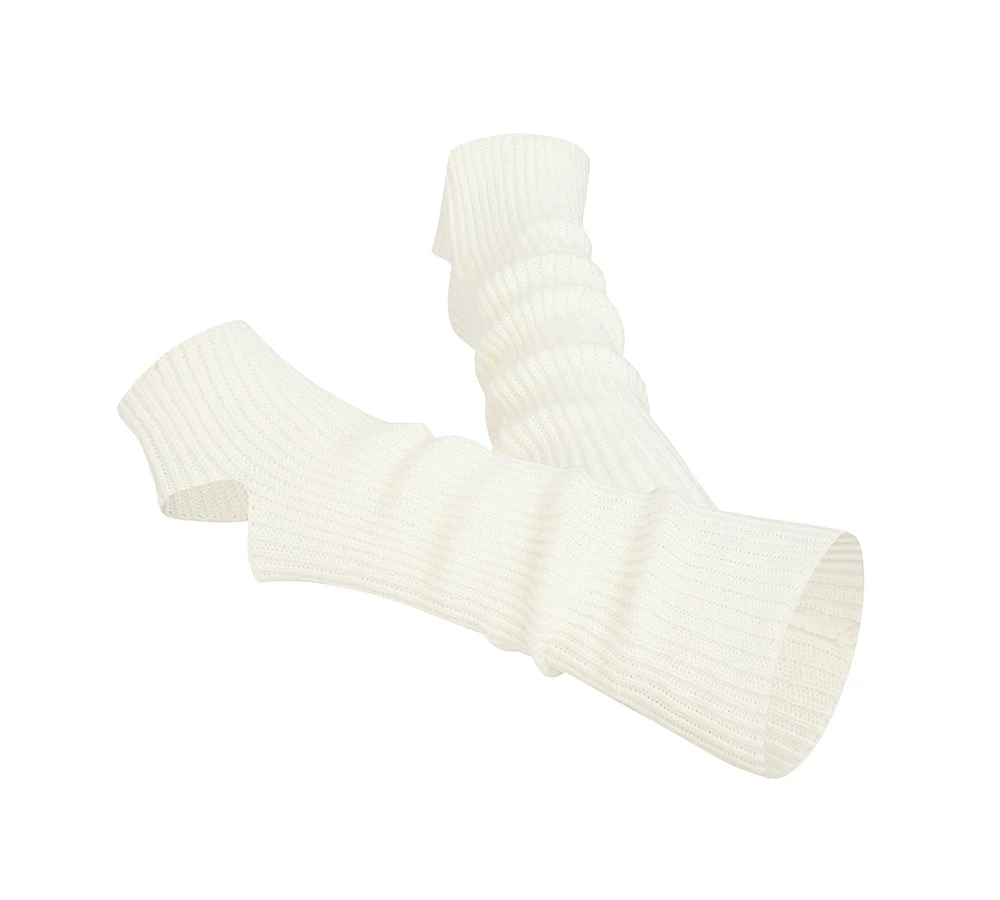 Women Stretchy Ribbed Knit Stirrup Leg Warmers 19 Women Stretchy Ribbed Knit Stirrup Leg Warmers - Image 17