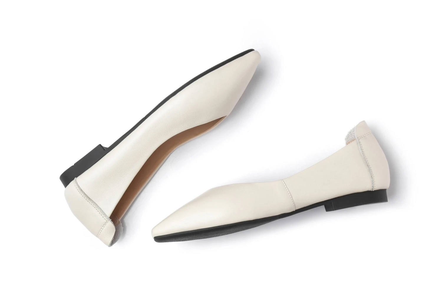 Everly Leather Pointed Toe Ballet Flats 17 Everly Leather Pointed Toe Ballet Flats - Image 15