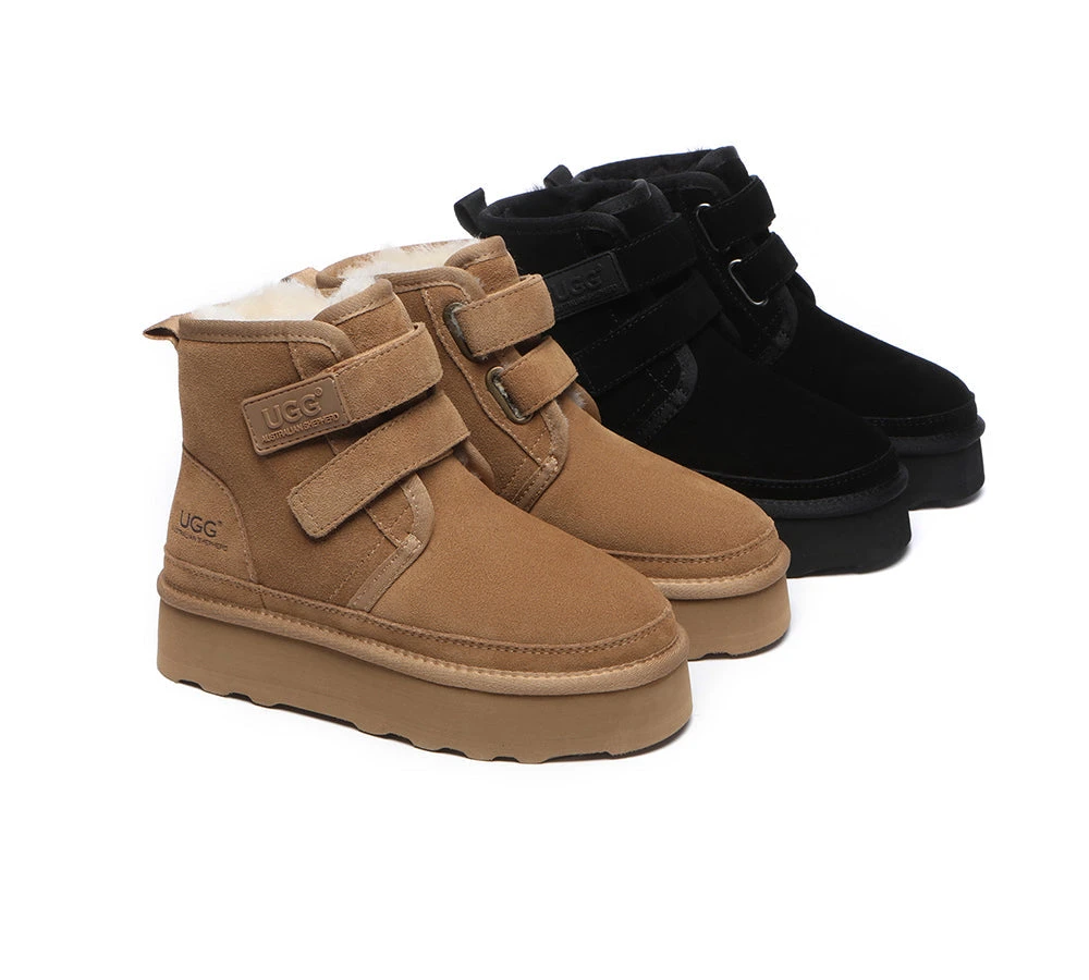 UGG Platform Boots Women Hook And Loop Lightweight Vigour 3 UGG Platform Boots Women Hook And Loop Lightweight Vigour
