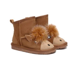 Shoe Store 15 Kid Sheepskin Wool Boots Pony Kids Plus
