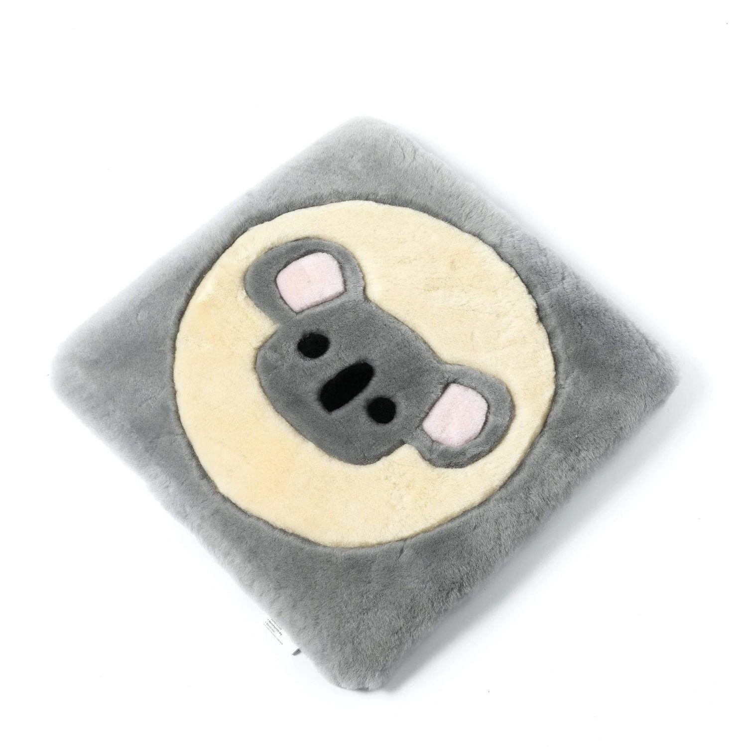 Kids Koala/Star Moon/Rocket/Chessboard/Kangaroo Graphic Pattern Wool Cushion 4 Kids Koala/Star Moon/Rocket/Chessboard/Kangaroo Graphic Pattern Wool Cushion - Image 2