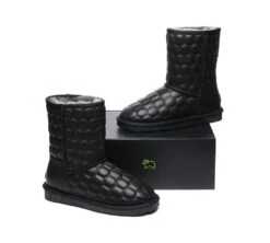 Nappa Sheepskin Short Boots Women Howey -Shoe Store ugg boots nappa sheepskin short boots women howey 2