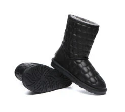 Nappa Sheepskin Short Boots Women Howey -Shoe Store ugg boots nappa sheepskin short boots women howey 3