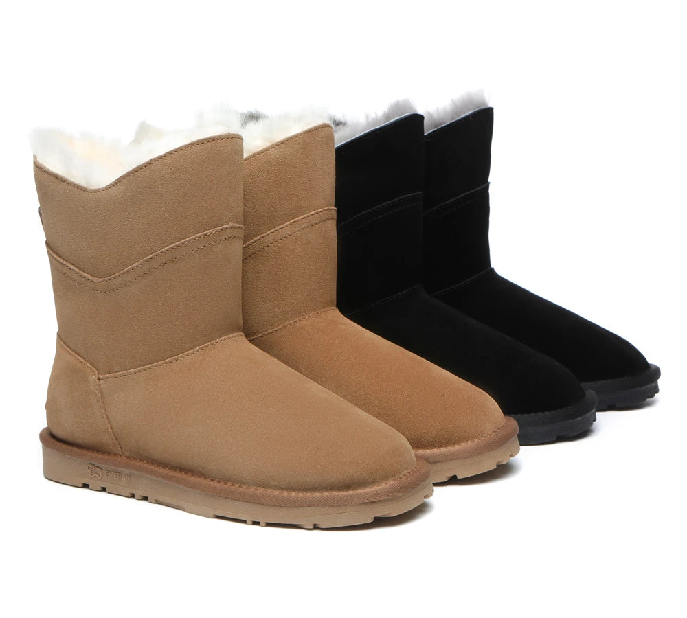 Premium Australian Sheepskin Short Boots Women Swanston 2 Panel 3 Premium Australian Sheepskin Short Boots Women Swanston 2 Panel