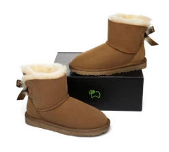 UGG Boots Women Sheepskin Wool Mini Back Single Bow Classic Boots -Shoe Store ugg boots sheepskin mini back single bow women boots 10