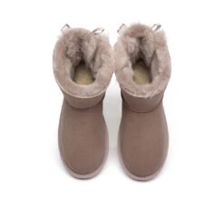 UGG Boots Women Sheepskin Wool Mini Back Single Bow Classic Boots -Shoe Store ugg boots sheepskin mini back single bow women boots 7