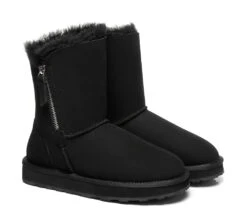Sheepskin Zipper Short Women Boots Zipporah 31 Sheepskin Zipper Short Women Boots Zipporah -Shoe Store ugg boots sheepskin zipper short women boots zipporah 15