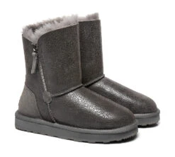 Sheepskin Zipper Short Women Boots Zipporah 21 Sheepskin Zipper Short Women Boots Zipporah -Shoe Store ugg boots sheepskin zipper short women boots zipporah 3