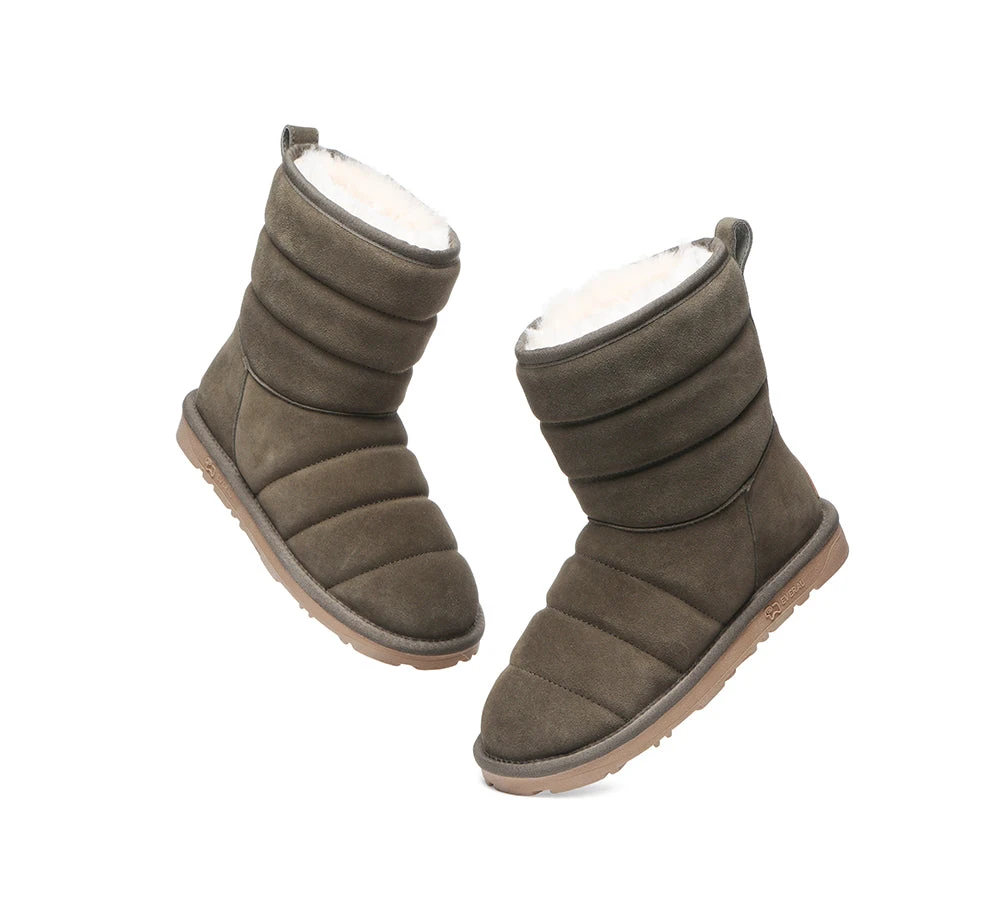 Short Sheepskin Boots Women Puffer 14 Short Sheepskin Boots Women Puffer - Image 12
