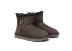 Australia Premium Double Face Sheepskin Water Resistant Mini Button Boots 36 Australia Premium Double Face Sheepskin Water Resistant Mini Button Boots -Shoe Store ugg boots ugg boots australia premium double face sheepskin mini button boots 16