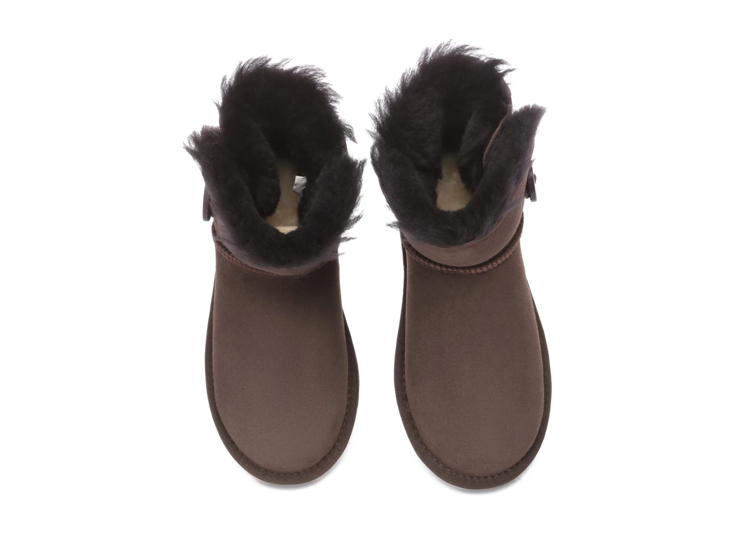 Australia Premium Double Face Sheepskin Water Resistant Mini Button Boots 21 Australia Premium Double Face Sheepskin Water Resistant Mini Button Boots - Image 19