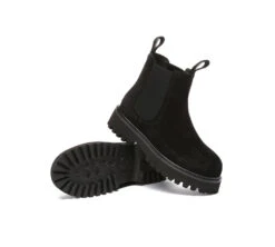 UGG Boots Sheepskin Wool Suede Chelsea Block Heel Chana 35 UGG Boots Sheepskin Wool Suede Chelsea Block Heel Chana -Shoe Store ugg boots ugg boots chelsea block heel chana 17