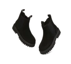 UGG Boots Sheepskin Wool Suede Chelsea Block Heel Chana 37 UGG Boots Sheepskin Wool Suede Chelsea Block Heel Chana -Shoe Store ugg boots ugg boots chelsea block heel chana 19