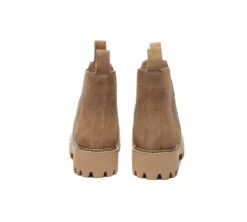 UGG Boots Sheepskin Wool Suede Chelsea Block Heel Chana 27 UGG Boots Sheepskin Wool Suede Chelsea Block Heel Chana -Shoe Store ugg boots ugg boots chelsea block heel chana 8