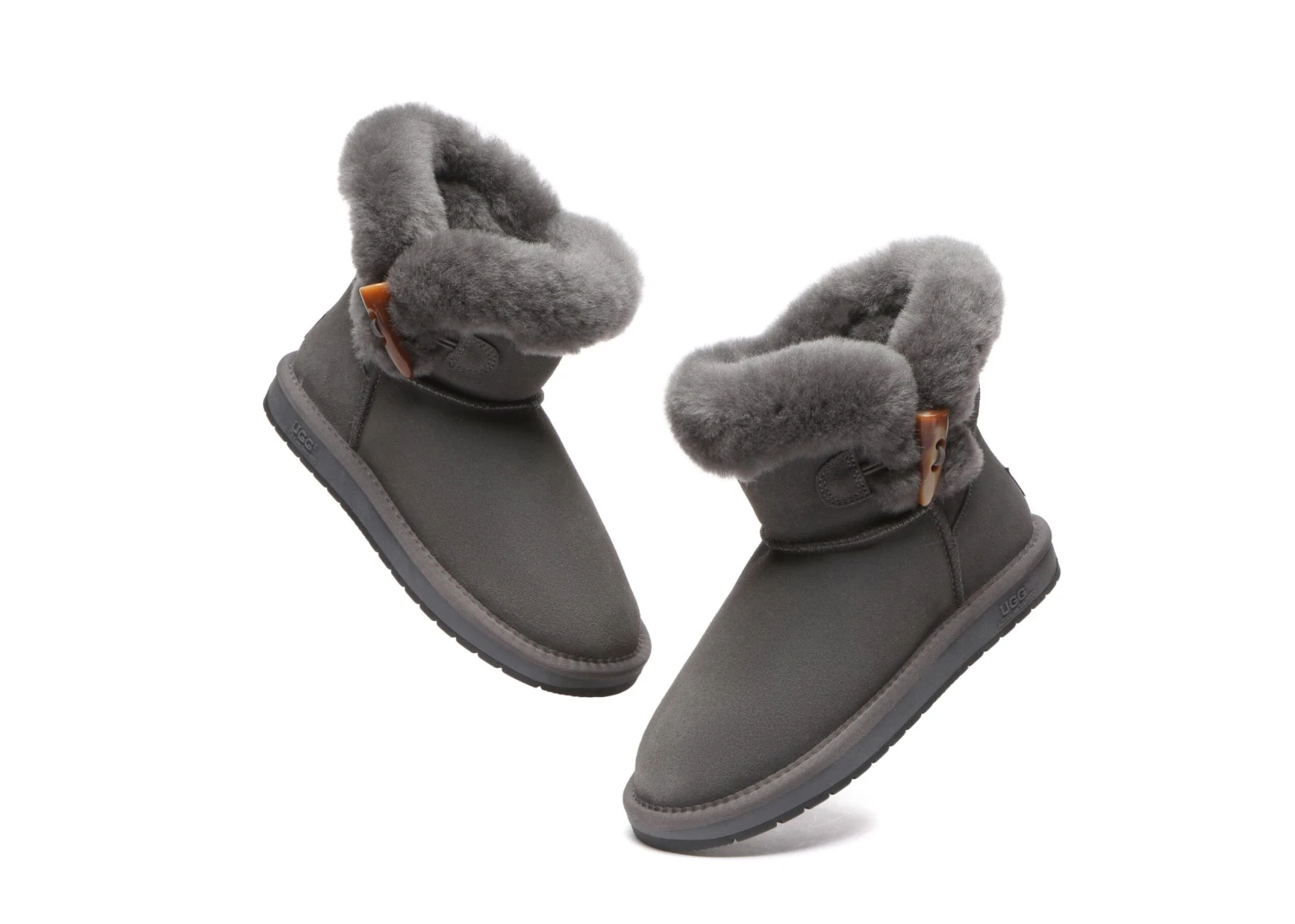 Tiara Fluffy Top Women Mini UGG Boots 13 Tiara Fluffy Top Women Mini UGG Boots - Image 12