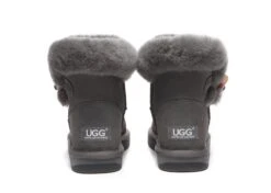 Tiara Fluffy Top Women Mini UGG Boots 27 Tiara Fluffy Top Women Mini UGG Boots -Shoe Store ugg boots ugg boots mini women tiara sheepskin horn toggle closure 14