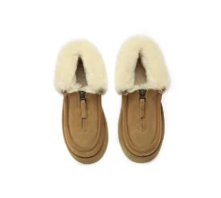 Sheepskin Wool Collar Zipper Platform Mini Ankle Boots 15 Sheepskin Wool Collar Zipper Platform Mini Ankle Boots -Shoe Store ugg boots ugg boots sheepskin wool ankle mini zip platform 6