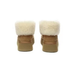Sheepskin Wool Collar Zipper Platform Mini Ankle Boots 17 Sheepskin Wool Collar Zipper Platform Mini Ankle Boots -Shoe Store ugg boots ugg boots sheepskin wool ankle mini zip platform 8