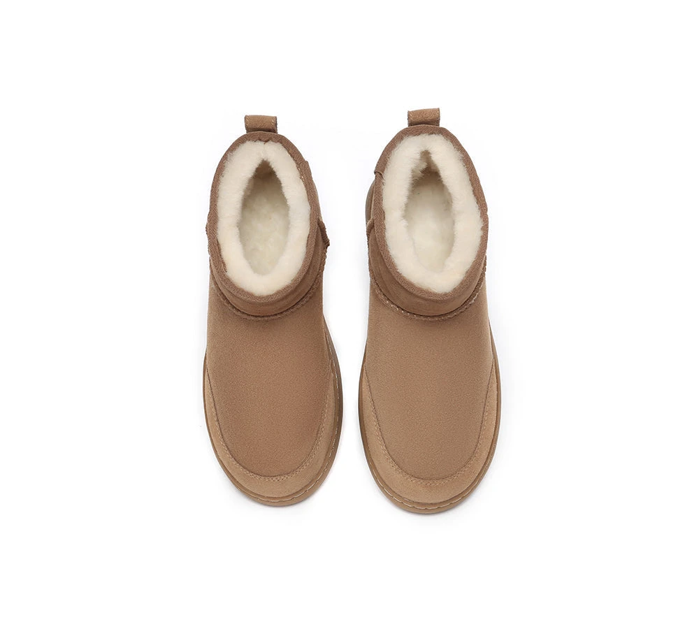 Women Men Sheepskin Wool Ankle Ultra Mini Outdoor Boots 8 Women Men Sheepskin Wool Ankle Ultra Mini Outdoor Boots - Image 6