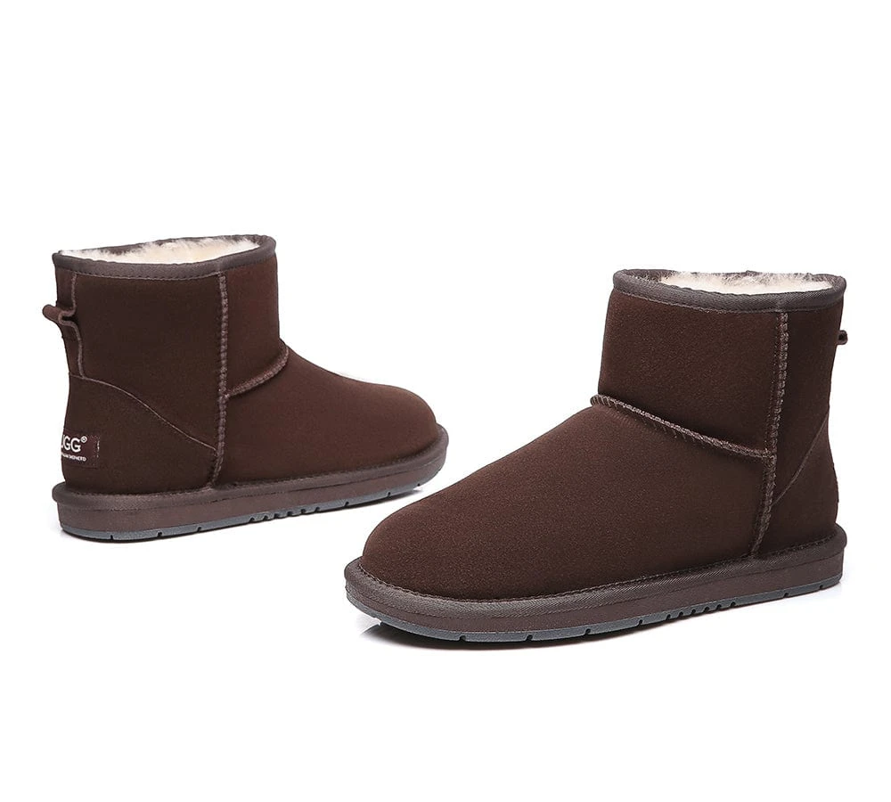 Australian Genuine Sheepskin Unisex Mini Classic Suede Boots 12 Australian Genuine Sheepskin Unisex Mini Classic Suede Boots - Image 10