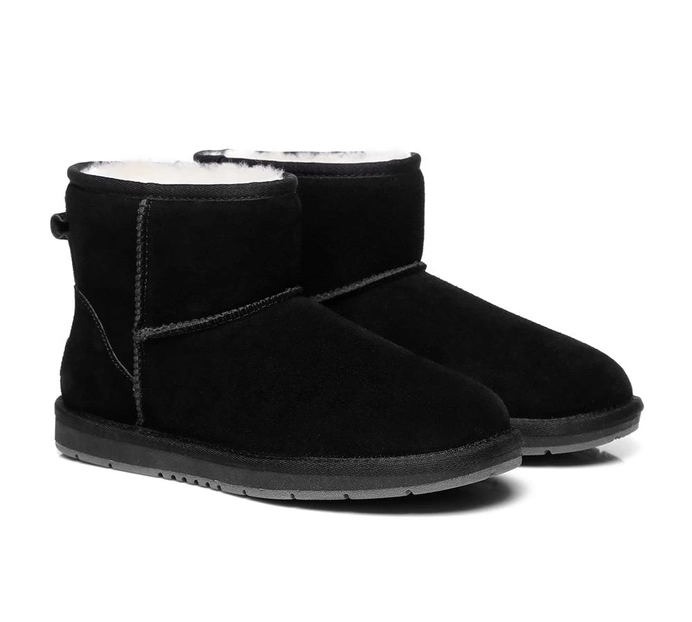 Australian Genuine Sheepskin Unisex Mini Classic Suede Boots 16 Australian Genuine Sheepskin Unisex Mini Classic Suede Boots - Image 14