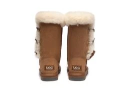 UGG Boots Women Sheepskin Wool Short Boots Tamari Toggle Closure -Shoe Store ugg boots ugg boots women tall tamari toggle closure 7