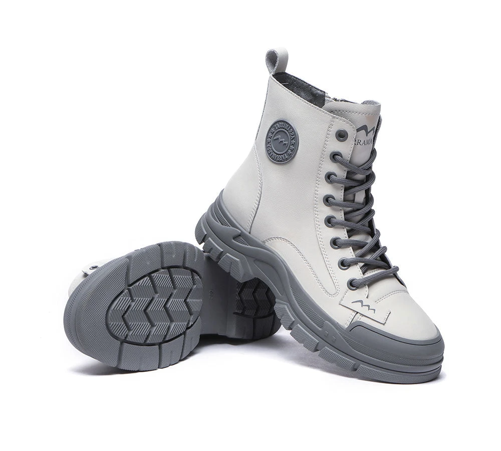 Ugg Lace-Up Ankle Boots Leather Verona Boots 13 Ugg Lace-Up Ankle Boots Leather Verona Boots - Image 11