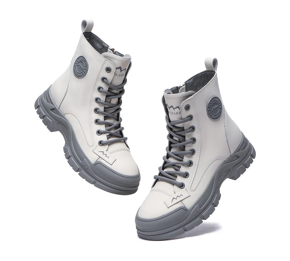 Ugg Lace-Up Ankle Boots Leather Verona Boots 14 Ugg Lace-Up Ankle Boots Leather Verona Boots - Image 12