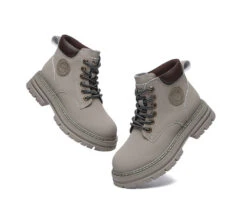 Women Leather Boots Wool Lining Lace-Up Aubrey 32 Women Leather Boots Wool Lining Lace-Up Aubrey -Shoe Store ugg boots ugg lace up leather boots aubrey 11