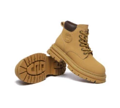 Women Leather Boots Wool Lining Lace-Up Aubrey 24 Women Leather Boots Wool Lining Lace-Up Aubrey -Shoe Store ugg boots ugg lace up leather boots aubrey 4