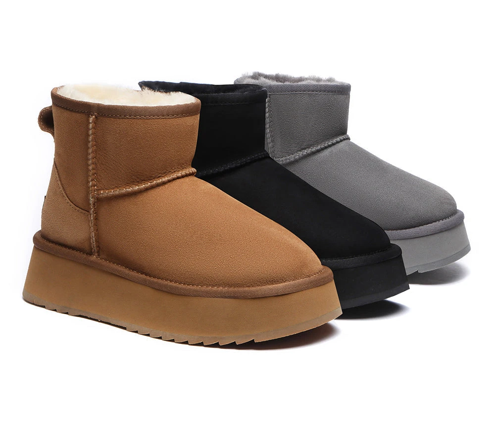 Ugg Mini Platform Ugg Boots Thick Bottom Mini Classic 3 Ugg Mini Platform Ugg Boots Thick Bottom Mini Classic