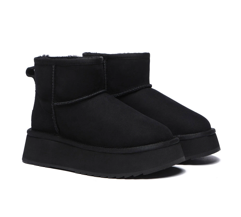 Ugg Mini Platform Ugg Boots Thick Bottom Mini Classic 10 Ugg Mini Platform Ugg Boots Thick Bottom Mini Classic - Image 8