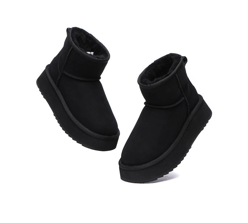 Ugg Mini Platform Ugg Boots Thick Bottom Mini Classic 13 Ugg Mini Platform Ugg Boots Thick Bottom Mini Classic - Image 11