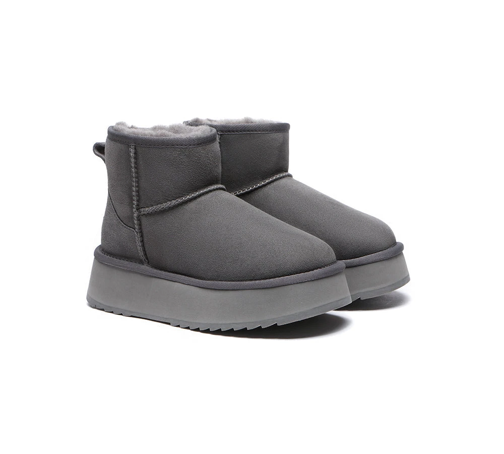 Ugg Mini Platform Ugg Boots Thick Bottom Mini Classic 16 Ugg Mini Platform Ugg Boots Thick Bottom Mini Classic - Image 14