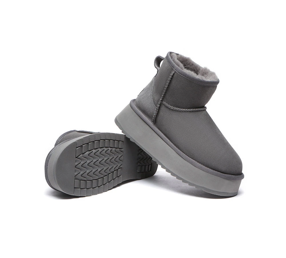 Ugg Mini Platform Ugg Boots Thick Bottom Mini Classic 17 Ugg Mini Platform Ugg Boots Thick Bottom Mini Classic - Image 15