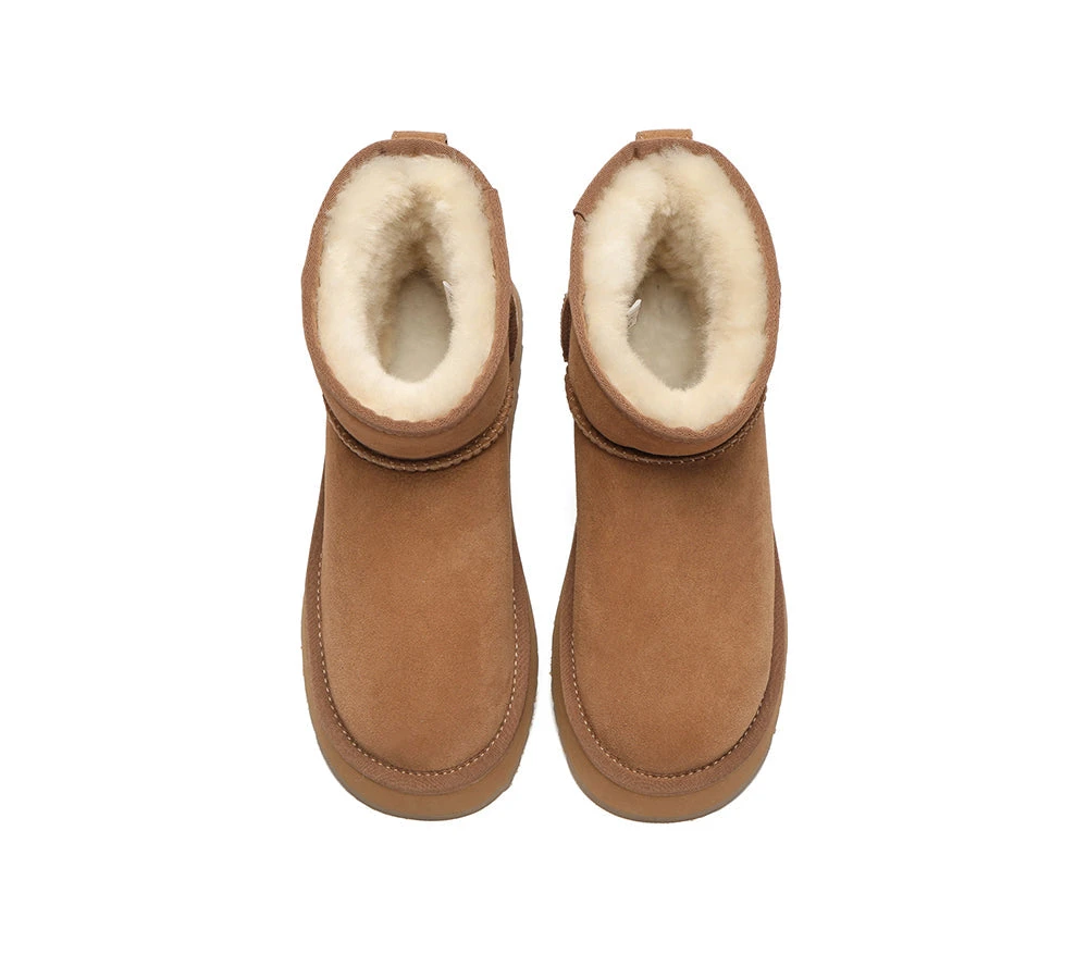 Ugg Mini Platform Ugg Boots Thick Bottom Mini Classic 8 Ugg Mini Platform Ugg Boots Thick Bottom Mini Classic - Image 6