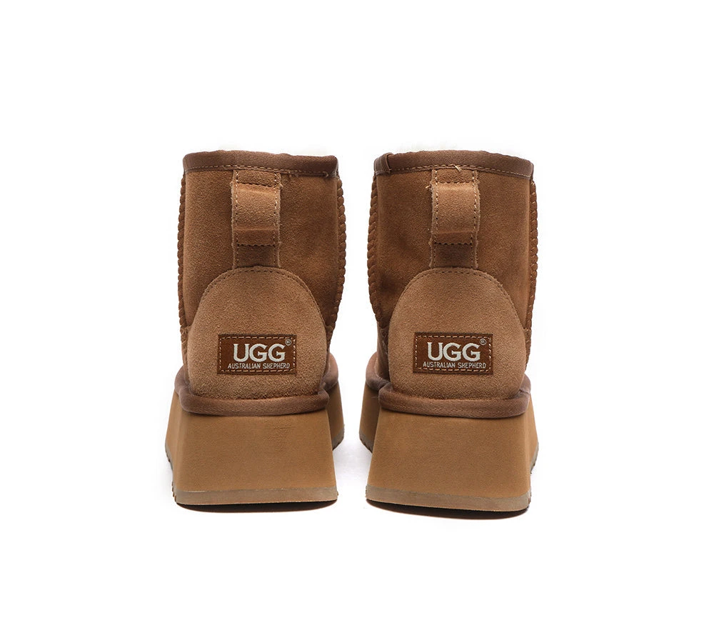 Ugg Mini Platform Ugg Boots Thick Bottom Mini Classic 9 Ugg Mini Platform Ugg Boots Thick Bottom Mini Classic - Image 7
