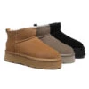 UGG Ultra Mini Platform Boots Sheepskin Wool Thick Bottom Boots Ronnie 2 UGG Ultra Mini Platform Boots Sheepskin Wool Thick Bottom Boots Ronnie -Shoe Store ugg boots ugg mini platform ugg boots thick bottom ronnie 1