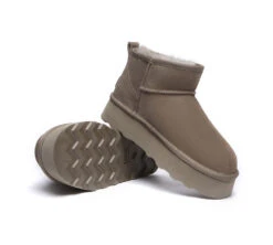 UGG Ultra Mini Platform Boots Sheepskin Wool Thick Bottom Boots Ronnie -Shoe Store ugg boots ugg mini platform ugg boots thick bottom ronnie 22