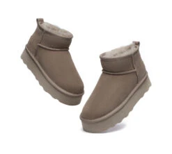 UGG Ultra Mini Platform Boots Sheepskin Wool Thick Bottom Boots Ronnie -Shoe Store ugg boots ugg mini platform ugg boots thick bottom ronnie 24