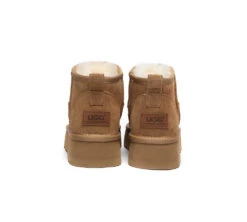 UGG Ultra Mini Platform Boots Sheepskin Wool Thick Bottom Boots Ronnie -Shoe Store ugg boots ugg mini platform ugg boots thick bottom ronnie 9