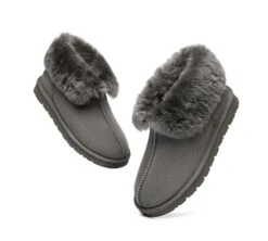 Slippers, Australia Premium Double Face Sheepskin,Unisex Ankle Collar Slipper Mallow -Shoe Store ugg boots ugg slippers mallow double face sheepskin unisex ankle collar slipper 14