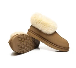 Slippers, Australia Premium Double Face Sheepskin,Unisex Ankle Collar Slipper Mallow -Shoe Store ugg boots ugg slippers mallow double face sheepskin unisex ankle collar slipper 4