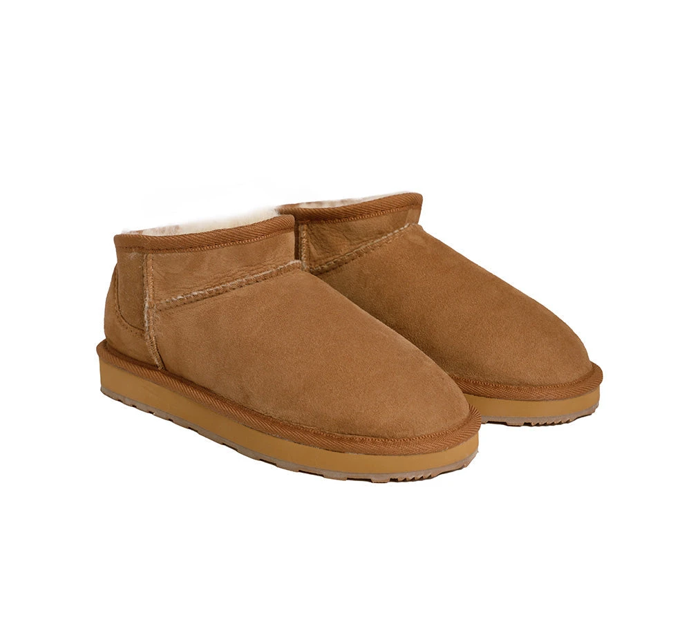 Australian Made Sheepskin Wool Ankle Boots Ultra Mini 4 Australian Made Sheepskin Wool Ankle Boots Ultra Mini - Image 2