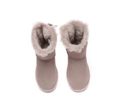 Urban UGG Boots Double Faced Sheepskin Short Back Bow -Shoe Store ugg boots urban ugg boots double faced sheepskin short back bow 14