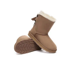 Urban UGG Boots Double Faced Sheepskin Short Back Bow -Shoe Store ugg boots urban ugg boots double faced sheepskin short back bow 3
